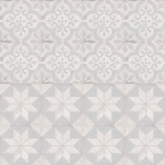 Gres TRIANA FLOR GRIS / STAR GRIS 25X25