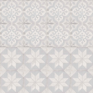 Gres TRIANA FLOR GRIS / STAR GRIS 25X25